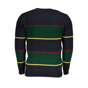 US Grand Polo Blue Fabric Sweater