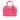 Michael Kors Travel XS Carmine Pink Leather Duffle Crossbody Handbag Purse