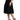 Dolce & Gabbana Black High Waist A-line Knee Length Skirt