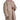 Dolce &amp; Gabbana Beige Pink Lamb Leather Shearling Coat Jacket