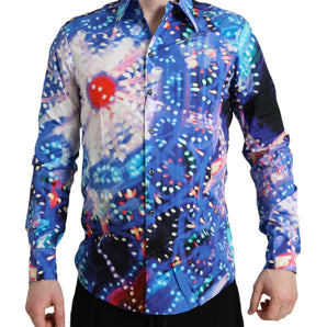 Dolce &amp; Gabbana Camisa MARTINI slim multicolor Luminarie