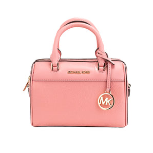 Michael Kors Travel XS Tea Rose - Bolso bandolera de piel granulada