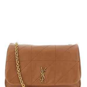 Saint Laurent Bolso de hombro pequeño Jamie 4.3 de piel de cordero marrón