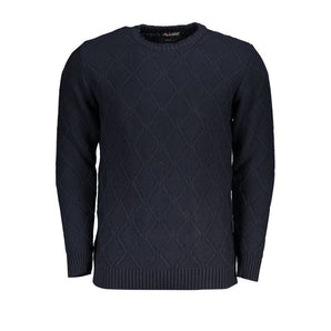 US Grand Polo Blue Fabric Sweater