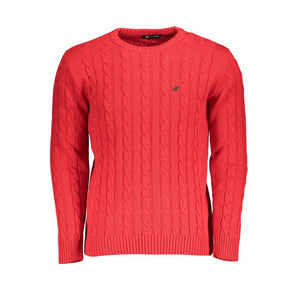 US Grand Polo Red Fabric Sweater