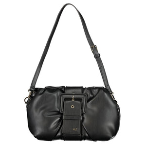 Patrizia Pepe Bolso de mano de polietileno negro