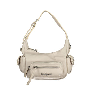 Desigual White Polyethylene Handbag