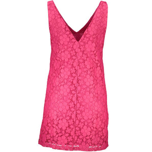 Vestido Desigual Viscosa Rosa