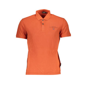 Polo de algodón naranja de Napapijri