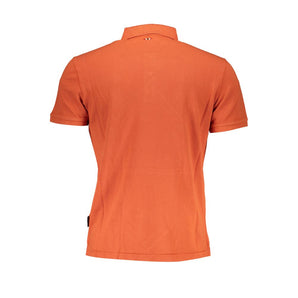 Polo de algodón naranja de Napapijri