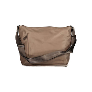 Bolso de mano Mandarina Duck de nailon marrón