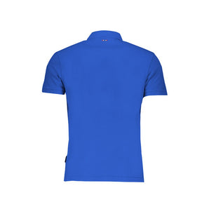 Napapijri Blue Cotton Polo Shirt