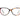 Emilio Pucci Red Plastic Glasses (Frames)