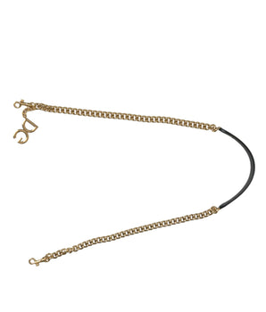 Dolce &amp; Gabbana Accesorio De Bolso De Leopardo Marrón Correa Para El Hombro