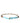 Dolce & Gabbana Light Blue Leather Crystal Chain Waist Belt