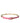 Dolce & Gabbana Pink Leather Crystal Chain Embellished Belt