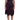 Dolce &amp; Gabbana Elegant Purple Silk Lace Shift Dress