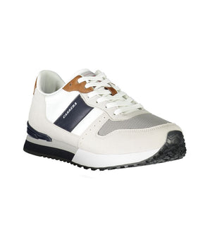 Carrera White Polyester Sneakers