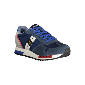 Zapatilla Blauer Poliester Azul