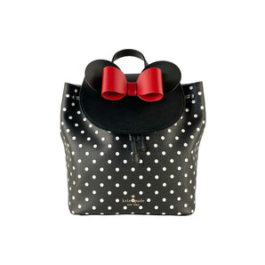 Kate Spade Disney Minnie Mouse Medium Leather Backpack Bookbag Bag