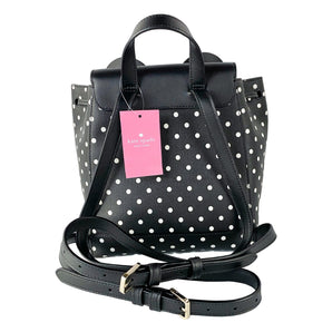 Kate Spade Disney Minnie Mouse Mochila mediana de cuero Mochila tipo libro