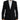 Dolce & Gabbana Black MARTINI Single Breasted Coat Blazer