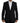 Dolce & Gabbana Black MARTINI Single Breasted Coat Blazer