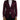 Dolce &amp; Gabbana Maroon Silk Single Breasted Coat Blazer