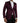 Dolce & Gabbana Maroon Silk Single Breasted Coat Blazer