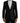 Dolce & Gabbana Black MARTINI Single Breasted Coat Blazer