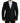 Dolce & Gabbana Black Wool MARTINI Single Breasted Coat Blazer
