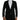 Dolce &amp; Gabbana Black Wool 2 Piece Single Breasted Suit