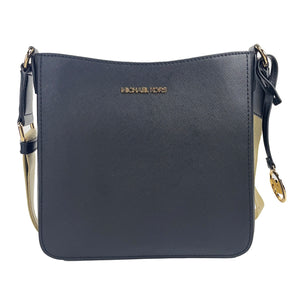 Michael Kors Jet Set Small Messenger Crossbody Bag Black