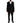 Dolce & Gabbana Black Polyester STAFF Formal 3 Piece Suit