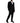 Dolce & Gabbana Black Polyester STAFF Formal 3 Piece Suit