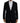 Dolce & Gabbana Black Wool Single Breasted Coat Blazer