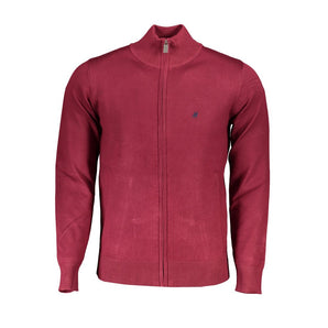 US Grand Polo Red Nylon Sweater