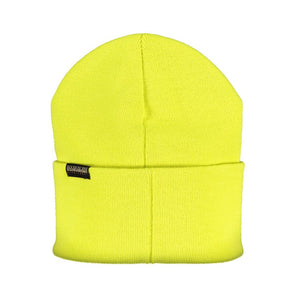 Gorros y gorras de acrílico amarillo Napapijri