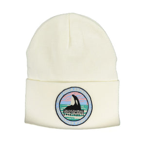 Napapijri White Acrylic Hats &amp; Cap