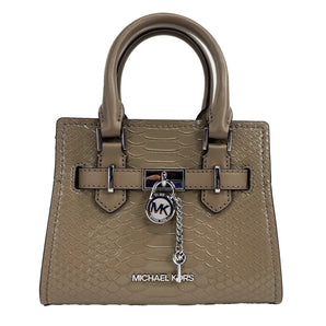 Michael Kors Bolso bandolera Hamilton XS Dusk Snake Satchel