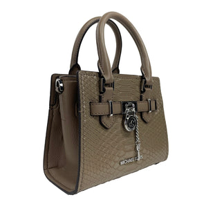 Michael Kors Bolso bandolera Hamilton XS Dusk Snake Satchel