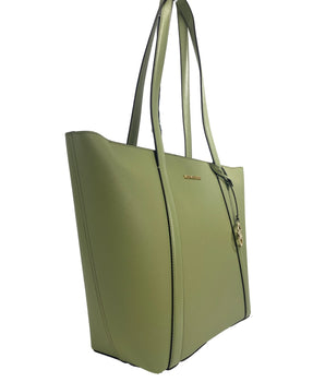 Michael Kors Large Pratt Shoulder Zip Tote Bag Light Sage