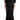 Dolce &amp; Gabbana Elegant Black Maxi Shift Dress with Floral Applique