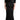Dolce & Gabbana Elegant Black Maxi Shift Dress with Floral Applique Dolce & Gabbana