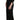 Dolce &amp; Gabbana Elegant Black Maxi Shift Dress with Floral Applique