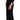 Dolce & Gabbana Elegant Black Maxi Shift Dress with Floral Applique Dolce & Gabbana