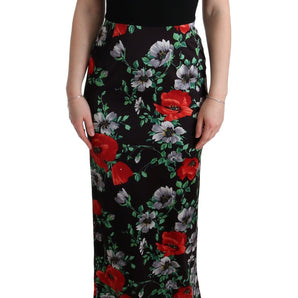 Dolce &amp; Gabbana Elegante vestido tubo floral