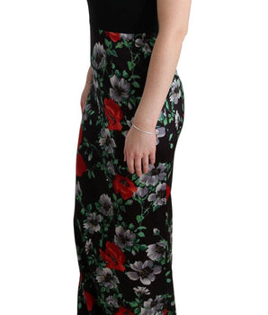 Dolce & Gabbana Elegant Floral Sheath Gown Dolce & Gabbana 