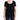 MARGHI LO' Elegant Black Lana Wool Top