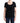 MARGHI LO' Elegant Black Lana Wool Top MARGHI LO' 